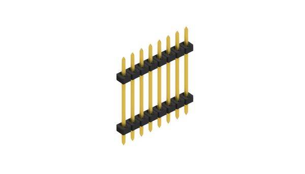 Fischer Elektronik Stiftleiste (Standard) Anzahl Reihen: 1 SLY51228G 10St.