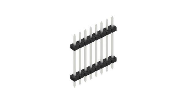 Fischer Elektronik Stiftleiste (Standard) Anzahl Reihen: 1 SLY51228Z 10St.