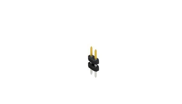 Fischer Elektronik Stiftleiste (Standard) Anzahl Reihen: 2 SLY60402S 10St.