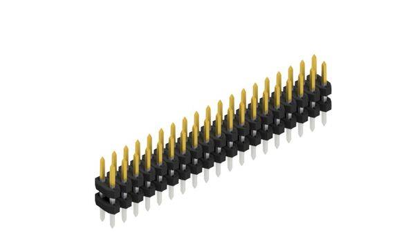 Fischer Elektronik Stiftleiste (Standard) Anzahl Reihen: 2 SLY604038S 10St.