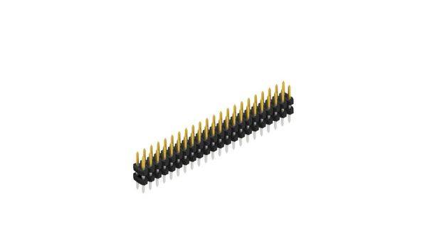 Fischer Elektronik Stiftleiste (Standard) Anzahl Reihen: 2 10063027 10St.