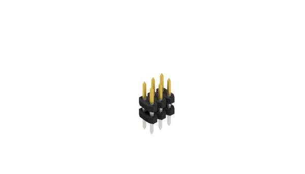Fischer Elektronik Stiftleiste (Standard) Anzahl Reihen: 2 SLY60406S 10St.