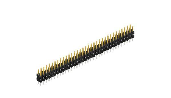 Fischer Elektronik Stiftleiste (Standard) Anzahl Reihen: 2 SLY604068S 10St.