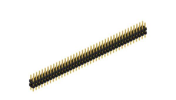 Fischer Elektronik Stiftleiste (Standard) Anzahl Reihen: 2 10063032 10St.