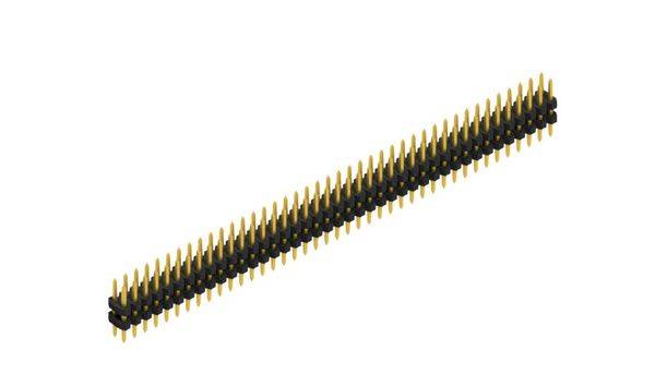 Fischer Elektronik Stiftleiste (Standard) Anzahl Reihen: 2 SLY604082G 10St.