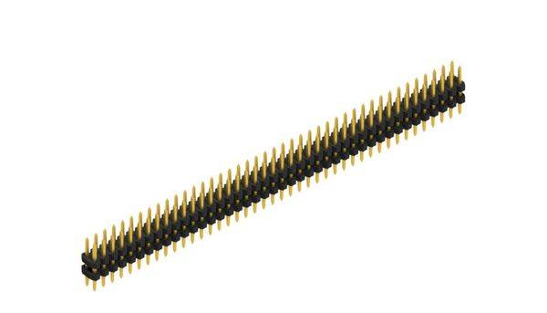 Fischer Elektronik Stiftleiste (Standard) Anzahl Reihen: 2 SLY604084G 10St.