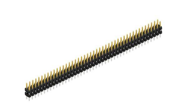 Fischer Elektronik Stiftleiste (Standard) Anzahl Reihen: 2 SLY604088S 10St.