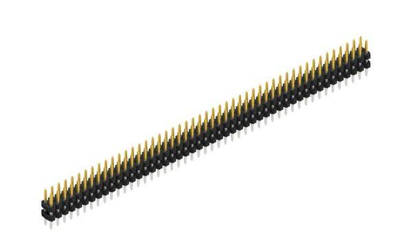 Fischer Elektronik Stiftleiste (Standard) Anzahl Reihen: 2 SLY604096S 10St.