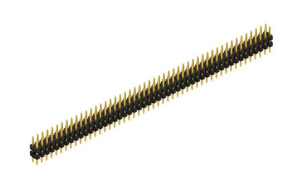Fischer Elektronik Stiftleiste (Standard) Anzahl Reihen: 2 SLY604098G 10St.