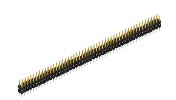 Fischer Elektronik Stiftleiste (Standard) Anzahl Reihen: 2 SLY604098S 10St.