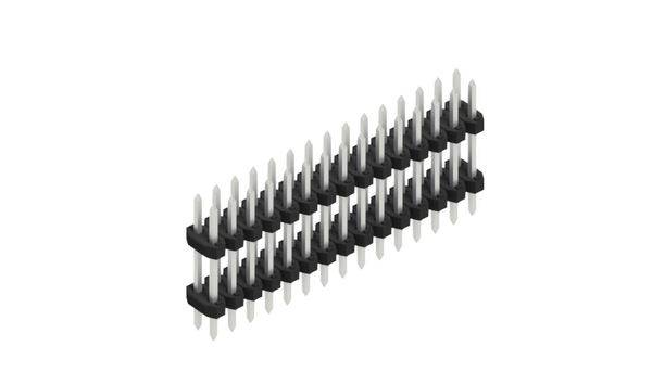Fischer Elektronik Stiftleiste (Standard) Anzahl Reihen: 2 SLY607530Z 10St.