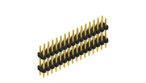Fischer Elektronik Stiftleiste (Standard) Anzahl Reihen: 2 10063068 10St.