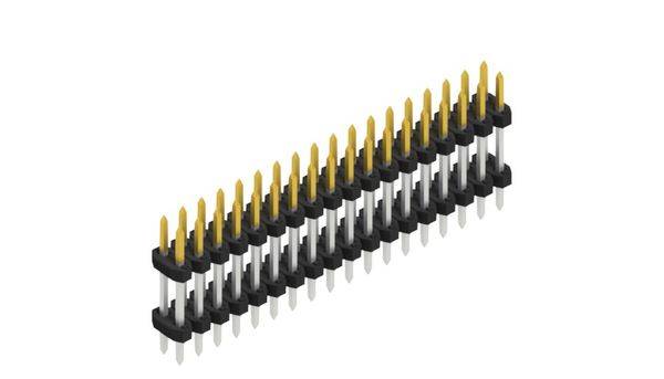 Fischer Elektronik Stiftleiste (Standard) Anzahl Reihen: 2 SLY607536S 10St.