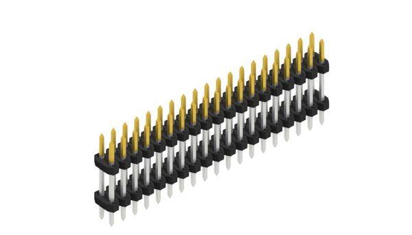 Fischer Elektronik Stiftleiste (Standard) Anzahl Reihen: 2 SLY607538S 10St.