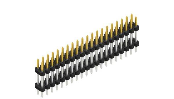 Fischer Elektronik Stiftleiste (Standard) Anzahl Reihen: 2 10063074 10St.