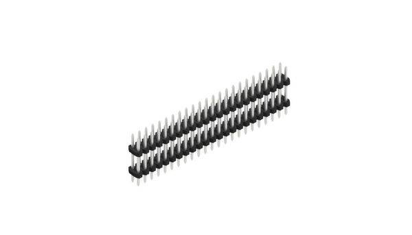 Fischer Elektronik Stiftleiste (Standard) Anzahl Reihen: 2 SLY607546Z 10St.