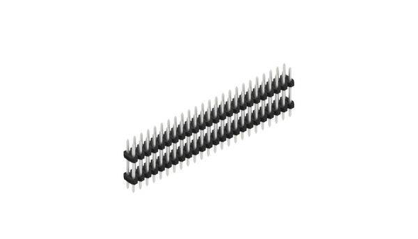 Fischer Elektronik Stiftleiste (Standard) Anzahl Reihen: 2 SLY607548Z 10St.