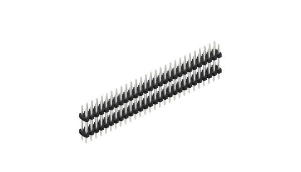 Fischer Elektronik Stiftleiste (Standard) Anzahl Reihen: 2 SLY607556Z 10St.