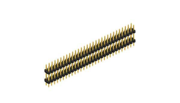 Fischer Elektronik Stiftleiste (Standard) Anzahl Reihen: 2 SLY607560G 10St.