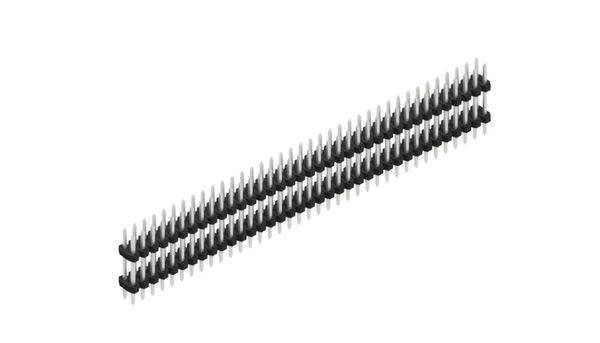 Fischer Elektronik Stiftleiste (Standard) Anzahl Reihen: 2 SLY607574Z 10St.