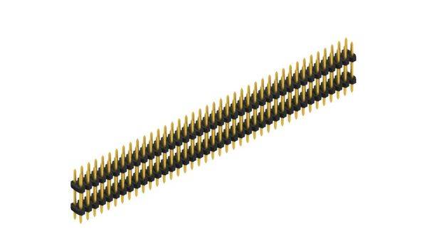 Fischer Elektronik Stiftleiste (Standard) Anzahl Reihen: 2 10063081 10St.