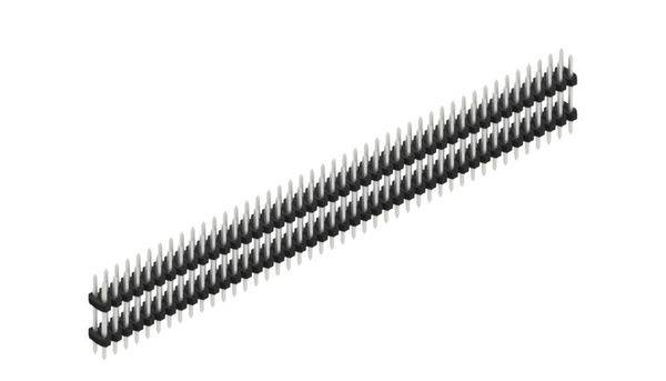 Fischer Elektronik Stiftleiste (Standard) Anzahl Reihen: 2 SLY607588Z 10St.