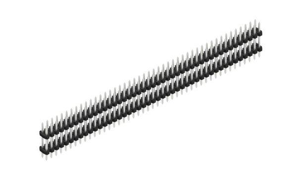 Fischer Elektronik Stiftleiste (Standard) Anzahl Reihen: 2 SLY607590Z 10St.