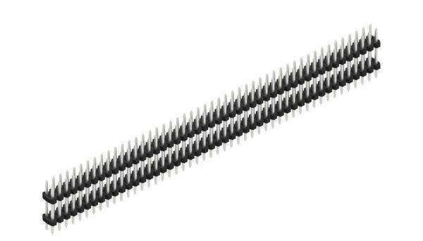 Fischer Elektronik Stiftleiste (Standard) Anzahl Reihen: 2 SLY607596Z 10St.