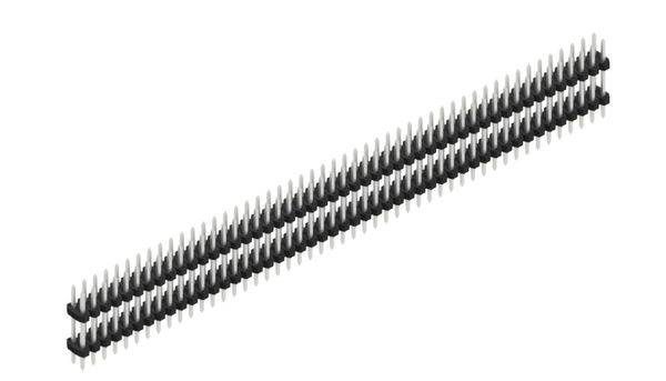 Fischer Elektronik Stiftleiste (Standard) Anzahl Reihen: 2 SLY607598Z 10St.