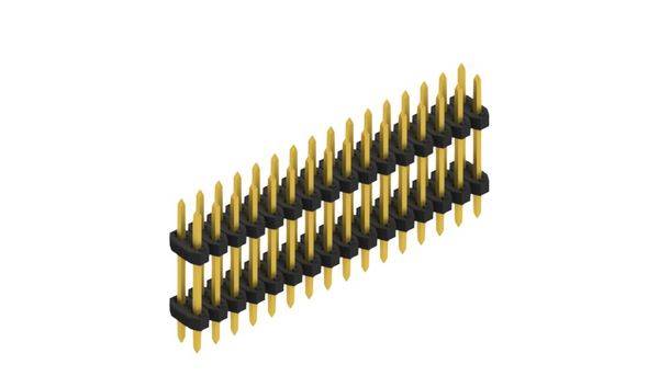 Fischer Elektronik Stiftleiste (Standard) Anzahl Reihen: 2 SLY608132G 10St.