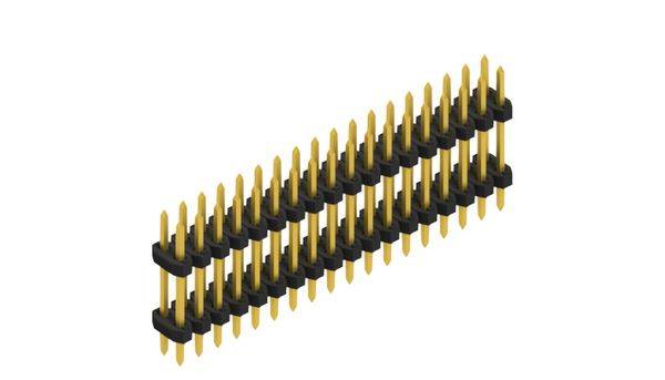Fischer Elektronik Stiftleiste (Standard) Anzahl Reihen: 2 SLY608136G 10St.