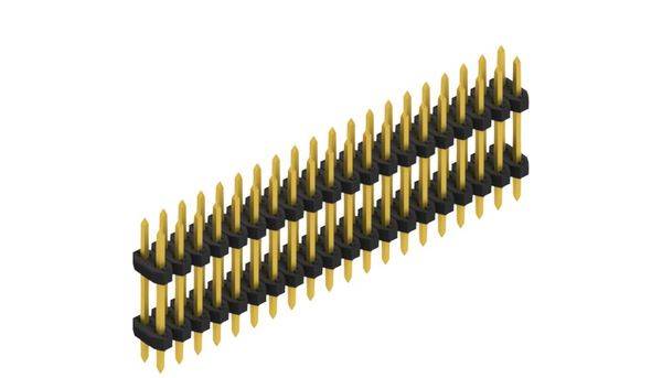 Fischer Elektronik Stiftleiste (Standard) Anzahl Reihen: 2 SLY608140G 10St.