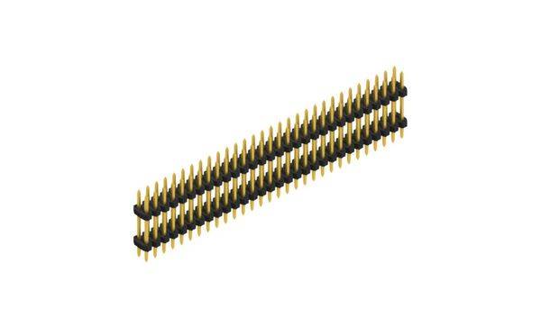 Fischer Elektronik Stiftleiste (Standard) Anzahl Reihen: 2 SLY608160G 10St.