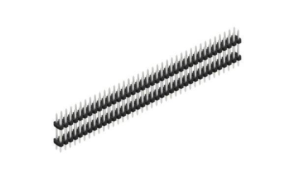 Fischer Elektronik Stiftleiste (Standard) Anzahl Reihen: 2 SLY608176Z 10St.