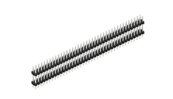 Fischer Elektronik Stiftleiste (Standard) Anzahl Reihen: 2 SLY608178Z 10St.