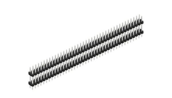 Fischer Elektronik Stiftleiste (Standard) Anzahl Reihen: 2 SLY608180Z 10St.