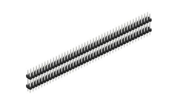 Fischer Elektronik Stiftleiste (Standard) Anzahl Reihen: 2 SLY608186Z 10St.