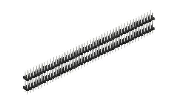 Fischer Elektronik Stiftleiste (Standard) Anzahl Reihen: 2 SLY608190Z 10St.