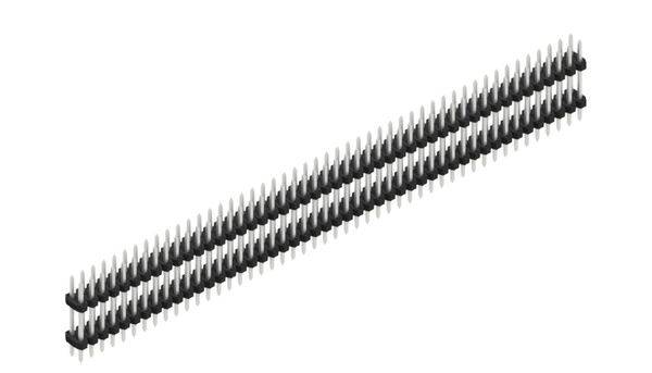 Fischer Elektronik Stiftleiste (Standard) Anzahl Reihen: 2 SLY608196Z 10St.