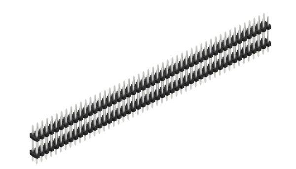 Fischer Elektronik Stiftleiste (Standard) Anzahl Reihen: 2 SLY608198Z 10St.