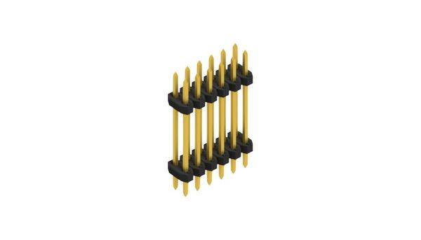 Fischer Elektronik Stiftleiste (Standard) Anzahl Reihen: 2 SLY612212G 10St.