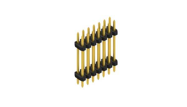 Fischer Elektronik Stiftleiste (Standard) Anzahl Reihen: 2 SLY612214G 10St.