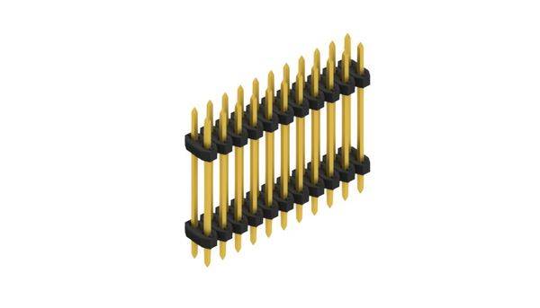 Fischer Elektronik Stiftleiste (Standard) Anzahl Reihen: 2 SLY612222G 10St.