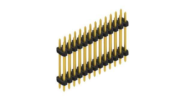 Fischer Elektronik Stiftleiste (Standard) Anzahl Reihen: 2 SLY612226G 10St.