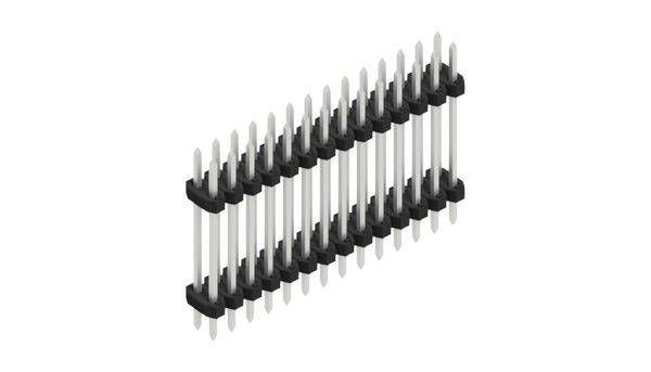 Fischer Elektronik Stiftleiste (Standard) Anzahl Reihen: 2 SLY612228Z 10St.