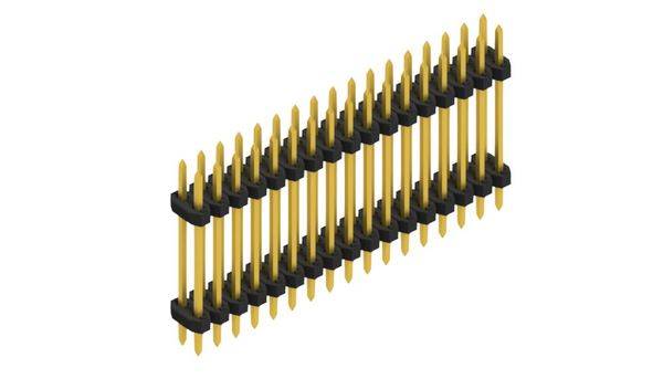 Fischer Elektronik Stiftleiste (Standard) Anzahl Reihen: 2 SLY612234G 10St.
