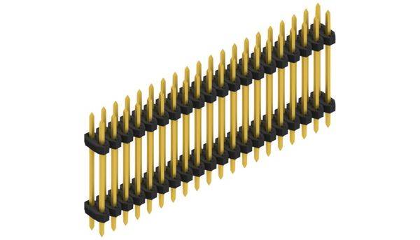 Fischer Elektronik Stiftleiste (Standard) Anzahl Reihen: 2 SLY612240G 10St.