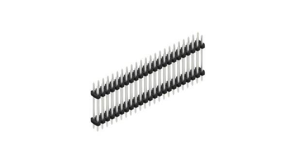 Fischer Elektronik Stiftleiste (Standard) Anzahl Reihen: 2 SLY612246Z 10St.