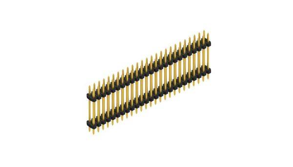 Fischer Elektronik Stiftleiste (Standard) Anzahl Reihen: 2 SLY612250G 10St.