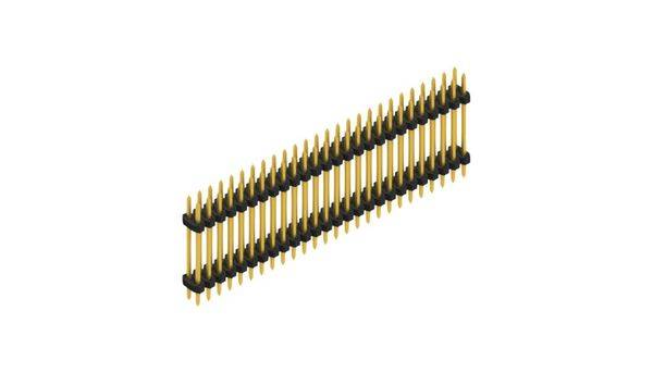 Fischer Elektronik Stiftleiste (Standard) Anzahl Reihen: 2 SLY612252G 10St.